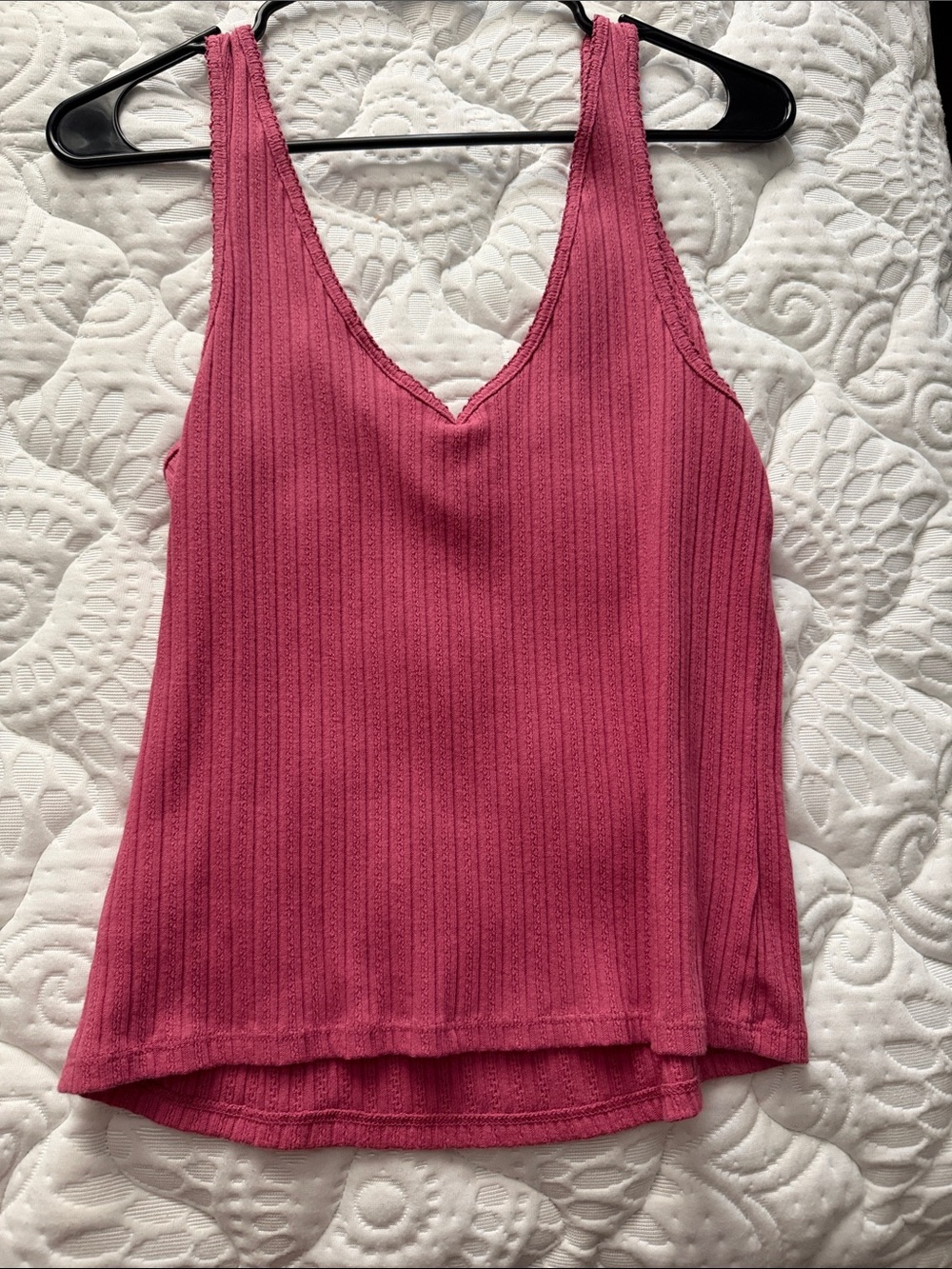 Universal Thread Ribbed Tank Top in Rose - Picture 2 of 2